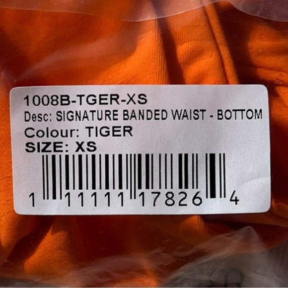 🌻NEW w.Tags Free People x Toast Orange Signature Banded Waist Bikini Bottom XS - Picture 7 of 13